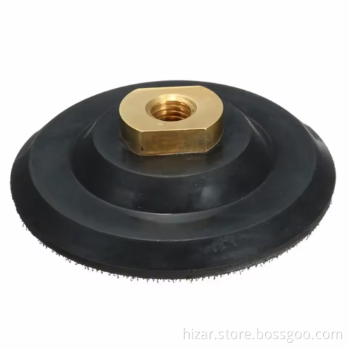 100mm to 125mm M14 5/8-11 Angle Grinder Rubber Diamond Polishing Backer Pads